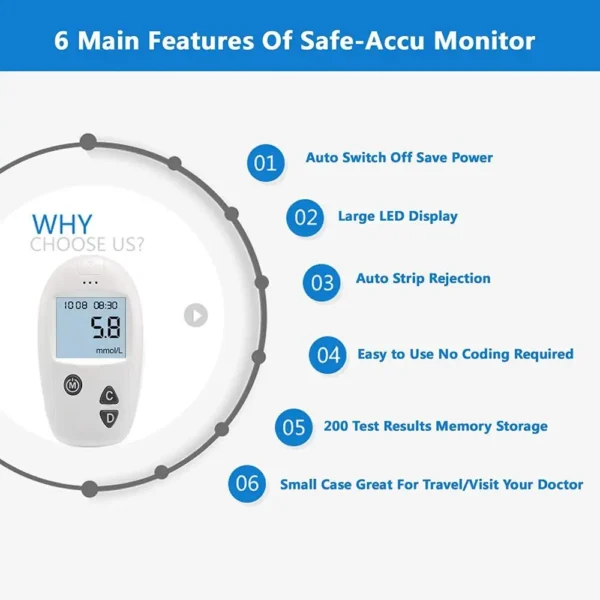 Accu Blood Glucose Meter - Image 3