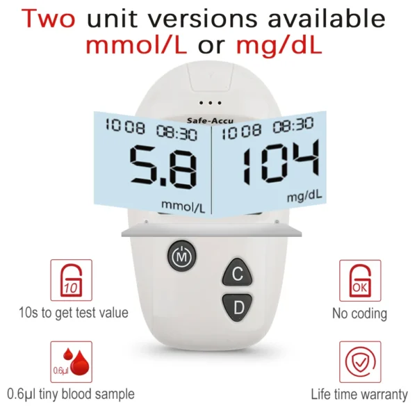 Accu Blood Glucose Meter - Image 2