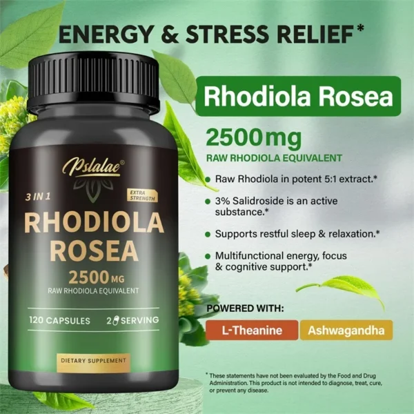 Rhodiola Rosea Capsules - Image 4