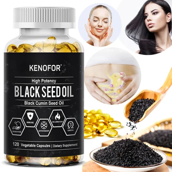 KENOFOR Black Seed Oil 500 Mg - Image 2