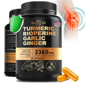 4-in-1 Turmeric Ginger Supplement with Pepperine 2360mg