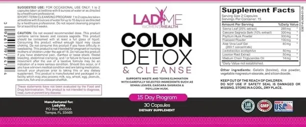 15 Day Colon Cleanser Detox Flush - Image 6