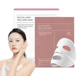 4Pcs/Box Absorbable Bio-Collagen Real Deep Mask Night Moisturizing Mask Firming Nourish Brightening Moisturizing Skin Care - AliExpress 66